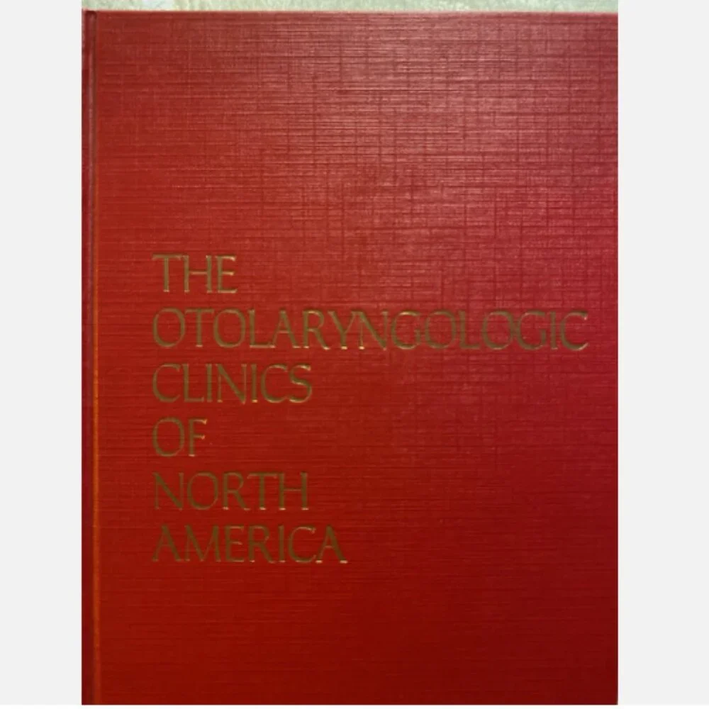 Vintage 1975 Otolaryngologist Clinics North America Rhinoplasty Book October
